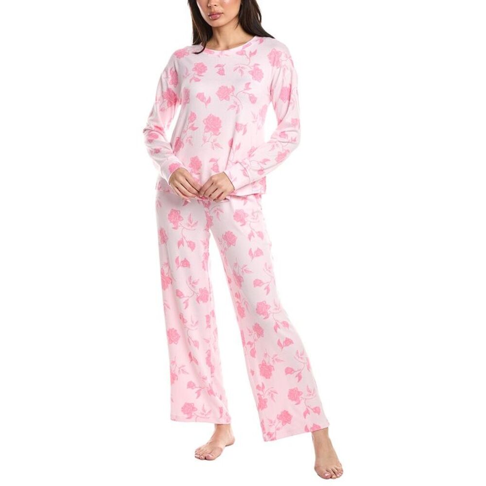 40 Winks Womens  2Pc Top & Pant Set